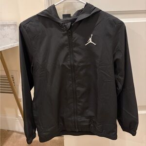 Jordan Boys black Windbreaker Jacket